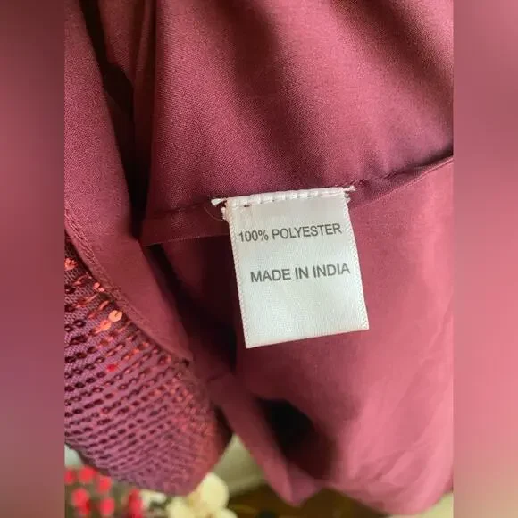 Ivy City Co Clara Dress in Plum Sequins plus size‎ 2x new with tag valentines - Picture 4 of 7